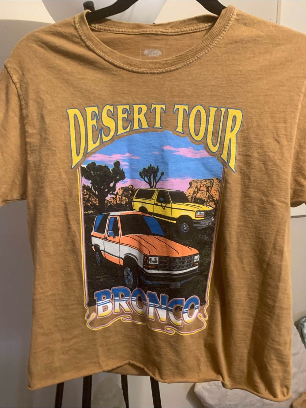 Ford Kids Desert Tour Bronco Tee - Mustard, Orange, Yellow, Blue